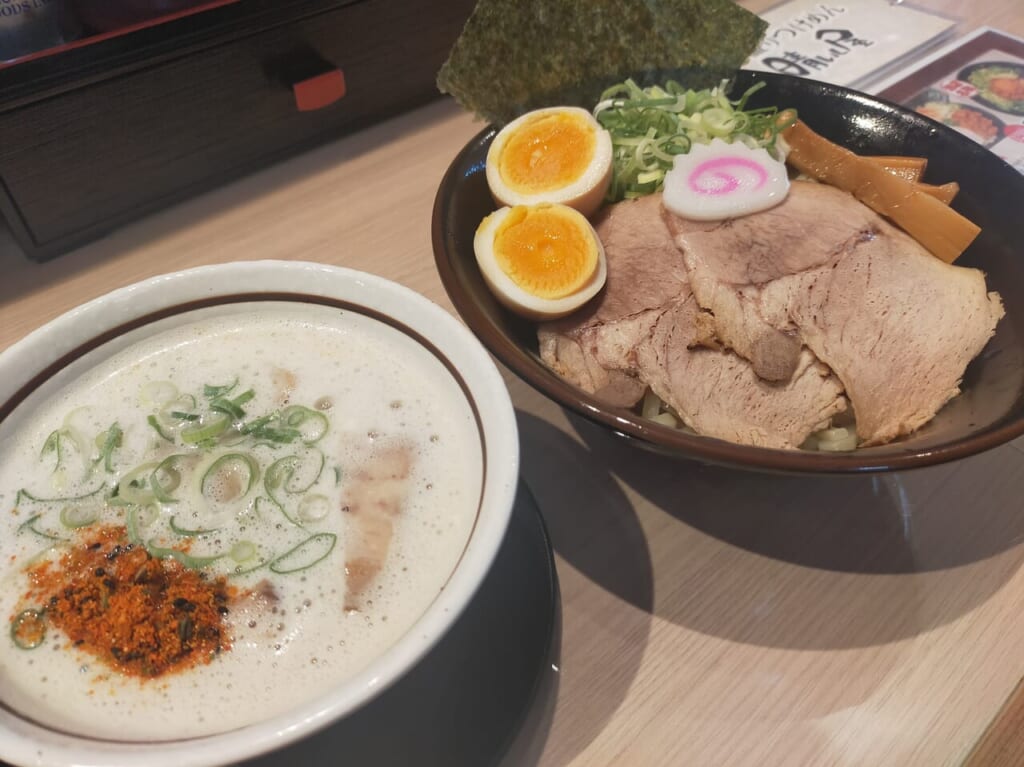 ガツ盛りつけめん晴レル屋安城店のつけめん