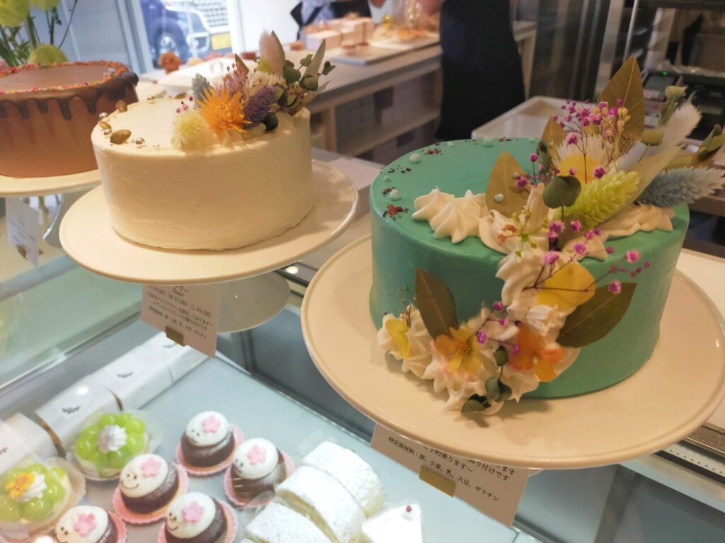 洋菓店LIFE安城店のケーキ