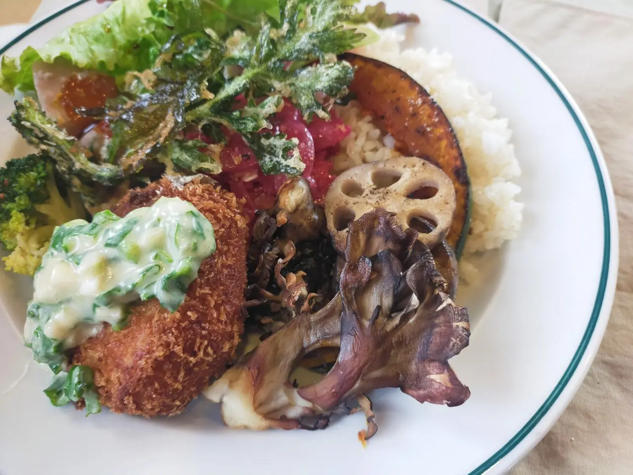 cafe polkuのランチ